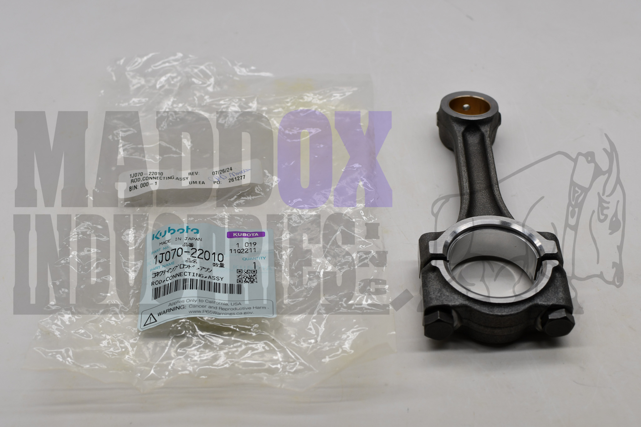 Kubota 1J070-22010 Connecting Rod